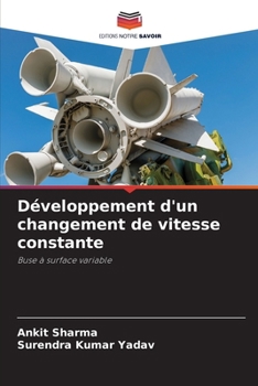 Paperback Développement d'un changement de vitesse constante [French] Book