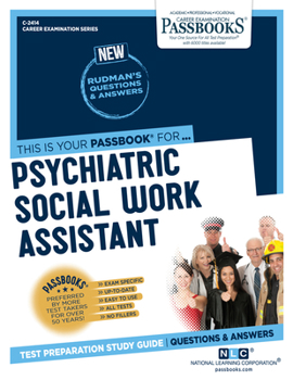 Paperback Psychiatric Social Work Assistant (C-2414): Passbooks Study Guide Volume 2414 Book