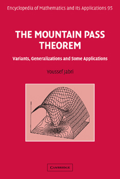 Paperback The Mountain Pass Theorem: Variants, Generalizations and Some Applications Book