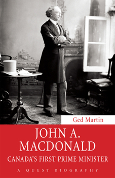 Paperback John A. MacDonald: Canada's First Prime Minister Book