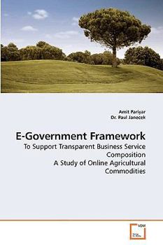 Paperback E-Government Framework Book