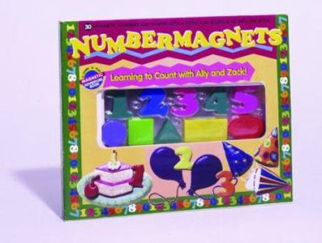 Hardcover Numbermagnets: Learning to Count with Ally and Zack [With Tray] Book