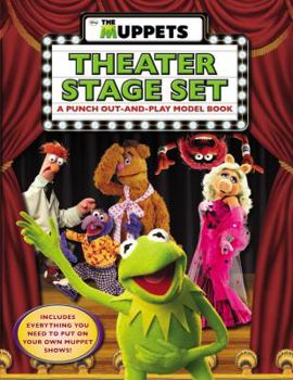 Paperback The Muppets: The Muppets Theater Stage Set: A Punch Out-and-Play Model Book