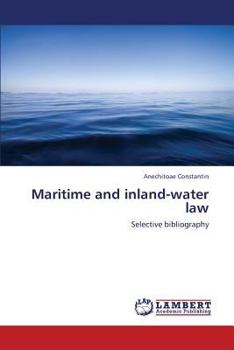 Paperback Maritime and inland-water law Book