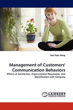 Paperback Management of Customers' Communication Behaviors Book