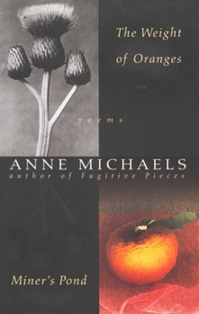 Paperback The Weight of Oranges/Miner's Pond: Poems Book