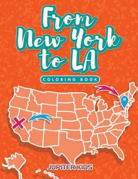 Paperback From New York to LA Coloring Book