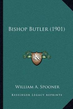 Paperback Bishop Butler (1901) Book