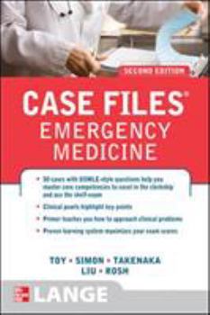 Paperback Case Files Emergency Medicine, Second Edition (LANGE Case Files) Book