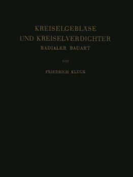 Paperback Kreiselgebläse Und Kreiselverdichter: Radialer Bauart [German] Book