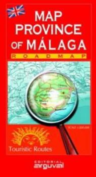 Paperback MAPA DE LA PROVINCIA DE MÁLAGA Book