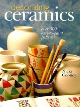 Hardcover Decorating Ceramics: Over 300 Easy-To-Paint Patterns Book