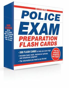 Cards Norman Hall's Police Exam Preparation Flash Cards Book
