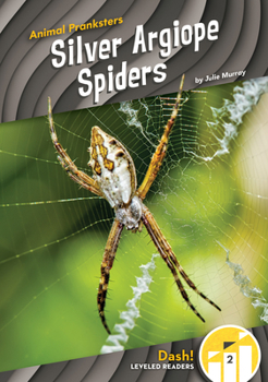 Library Binding Silver Argiope Spiders Book