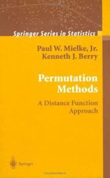 Hardcover Permutation Methods: A Distance Function Approach Book