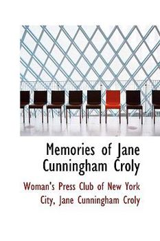 Paperback Memories of Jane Cunningham Croly Book