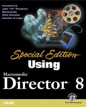 Paperback Using Macromedia Director 8 [With CD] Book