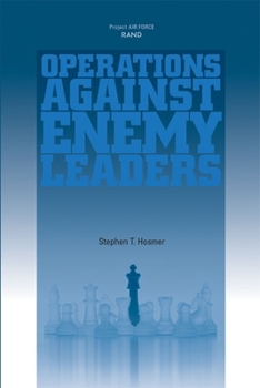 Paperback Operations Against Enemy Leaders Book