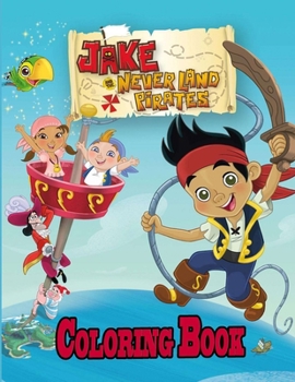 Paperback Jake and the Never Land Pirates Coloring Book