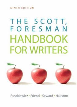 Hardcover The Scott, Foresman Handbook for Writers Book