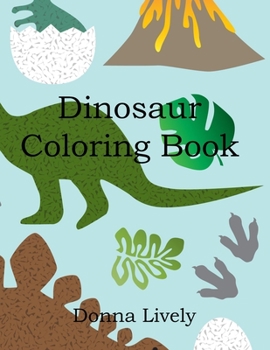 Paperback Dinosaur Coloring Book