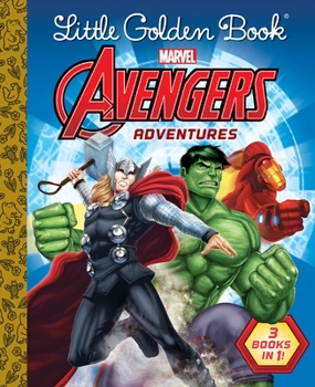 Hardcover Little Golden Book Avengers Adventures (Marvel) Book