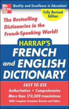 Hardcover Harrap's French and English College Dictionary Book