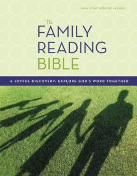 Hardcover Family Reading Bible-NIV: Lead Your Family Through God's Word Book