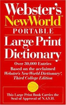 Webster's New World Portable Large Print Dictionary