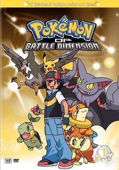 DVD Pokemon DP Battle Dimension: Collection 1 Book