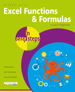 Paperback Excel Functions & Formulas in Easy Steps Book