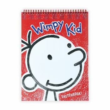 Spiral-bound Wimpy Kid Sketchbook! Book