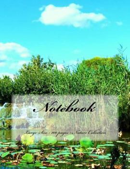 Paperback Notebook - Large Size - 100 pages - Nature Collection: Original Design 10 Book