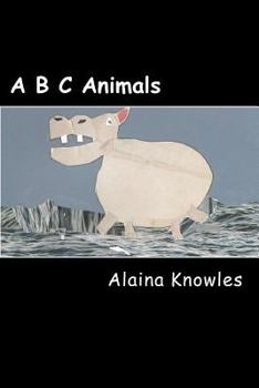 Paperback A B C Animals Book