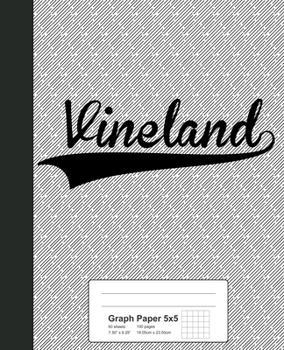 Paperback Graph Paper 5x5: VINELAND Notebook Book