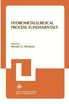 Hardcover Hydrometallurgical Process Fundamentals Book