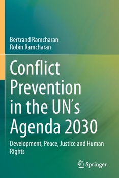 Paperback Conflict Prevention in the Un´s Agenda 2030: Development, Peace, Justice and Human Rights Book