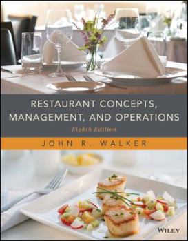 Paperback Restaurant Concepts, Management and Operations, 8th Edition Book