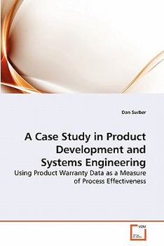 Paperback A Case Study in Product Development and Systems Engineering Book