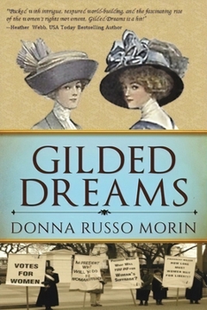 Paperback Gilded Dreams [Large Print] Book