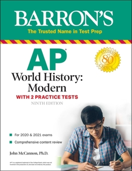 Paperback AP World History: Modern: With 2 Practice Tests Book