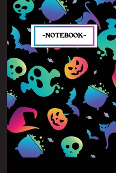 NoteBook: Graph Paper Composition Notebook | Grid Paper Notebook | Inspirational Quote Notebook on the Beautiful Green Creepy Halloween Cover (Journal / Planner / Diary)