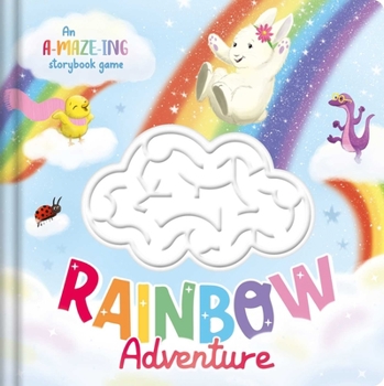 Paperback Rainbow Adventure: An A-Maze-Ing Storybook Game Book