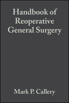 Paperback Handbook of Reoperative General Surgery Book