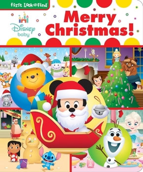 Board book Disney Baby: Merry Christmas! First Look and Find Book