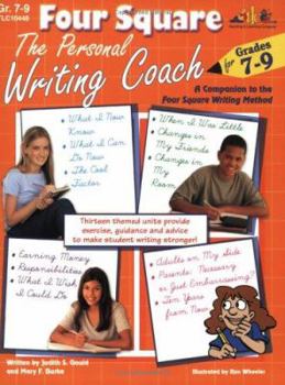 Paperback Four Square: The Personal Writing Coach for Grades 7-9 Book