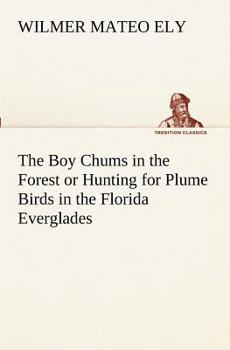 Paperback The Boy Chums in the Forest or Hunting for Plume Birds in the Florida Everglades Book