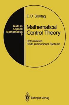 Hardcover Mathematical Control Theory Book