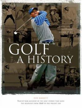 Hardcover Golf a History Book