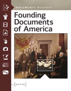 Hardcover Founding Documents of America: Documents Decoded Book